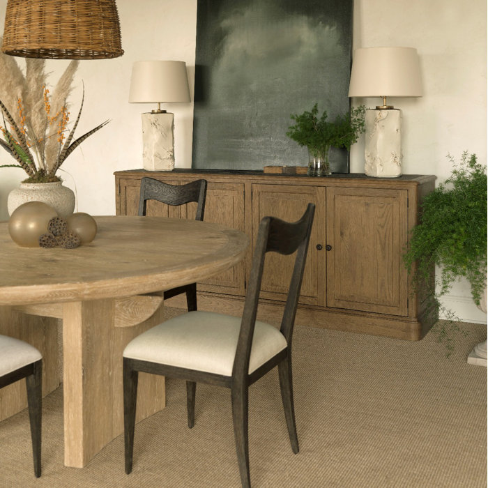 WoodbridgeFurniture Solid Oak Dining Table | Wayfair